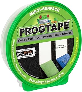 Frogtape 1358463 ruban de peinture multi-surfaces 1" l x 60 pi, rouleau simple, vert. DIAYTAR COTE D'IVOIRE est une boutique en ligne généraliste qui propose plus de 300000 références de produits, répondant ainsi à tous les besoins de ses clients. Elle est considérée comme l'un des leaders du commerce en ligne en Côte d'Ivoire, offrant une expérience d'achat conviviale et sécurisée. Avec une large gamme de produits, DIAYTAR COTE D'IVOIRE est devenue une destination incontournable pour les consommateurs ivoiriens.