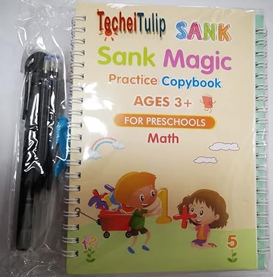 Cahier d'écriture et de calligraphie réutilisable pour enfants d'âge préscolaire avec stylo. DIAYTAR COTE D'IVOIRE est une boutique en ligne généraliste qui propose plus de 300 000 références de produits variés, allant des produits alimentaires aux accessoires de mode. Elle est la boutique en ligne leader en Côte d'Ivoire, offrant une grande sélection de produits à des prix compétitifs. La boutique est réputée pour sa qualité de service et sa livraison rapide.