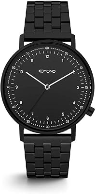 Montre analogique à quartz japonais unisexe lewis estate pour hommes avec bracelet