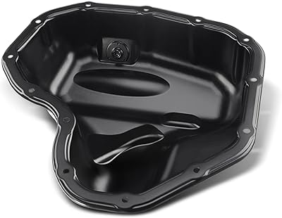 Carter d'huile moteur inférieur a-premium avec bouchon de vidange compatible avec toyota