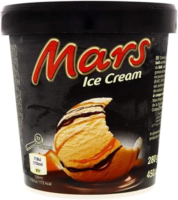 Crème glacée mars, 450 ml