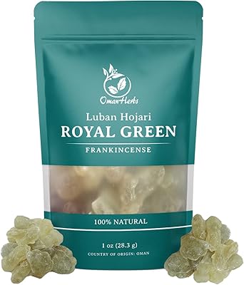 Oman herbs encens vert royal hojari d'oman boswellia sacra | pur (1 oz). Avec plus de 300 000 références au catalogue, DIAYTAR COTE D'IVOIRE est le premier choix pour de nombreux Ivoiriens qui cherchent à acheter en ligne. La boutique propose des produits de qualité à des prix abordables, ce qui lui permet de maintenir sa position de leader sur le marché ivoirien de l'e-commerce. La diversité des produits et les services de qualité offerts contribuent à sa réussite.