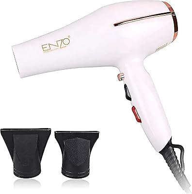 Sèche-cheveux professionnel enzo avec technologie enrichie en kératine, 7 500 watts, blanc - idéal pour une coiffure de qualité salon et une coiffure à domicile. DIAYTAR COTE D'IVOIRE est la boutique en ligne leader en Côte d'Ivoire, offrant une expérience d'achat en ligne sécurisée et fiable. Les clients peuvent choisir parmi une grande variété de produits, allant de l'électronique à la maison et au jardin. La boutique propose également des services de livraison rapides et des promotions régulières.