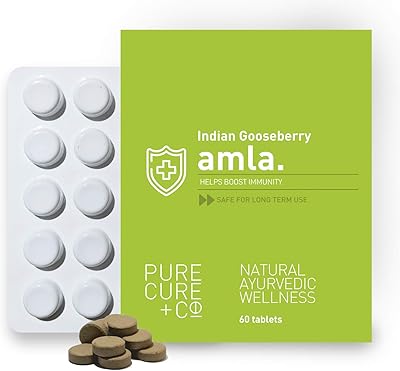 Supplément purecure+co amla (amalaki indien) - soutien immunitaire, stimule la croissance des cheveux, vitamine c pure, contient des antioxydants | naturel et végétarien, sans gluten, herbes ayurvédiques 500 mg - 60 comprimés. DIAYTAR COTE D'IVOIRE est une boutique en ligne généraliste qui propose plus de 300 000 références de produits, faisant d'elle la boutique en ligne leader en Cote d'Ivoire. Elle offre une large gamme de produits allant de l'électronique à la mode, en passant par les produits alimentaires. Cela permet aux clients de trouver tout ce dont ils ont besoin en un seul endroit.