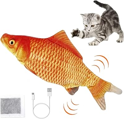 Nouveau style de conception de poisson flexible, jouet électrique pour chat en mouvement, jouets interactifs d'intérieur pour chat, simulation réaliste, peluche électrique, jouets à herbe à chat (rouge vif). DIAYTAR COTE D'IVOIRE, la référence en boutique en ligne généraliste en Côte d'Ivoire, propose une large sélection de produits avec plus de 300 000 références. Vous pouvez trouver tout ce dont vous avez besoin, des produits alimentaires aux accessoires de mode, en passant par les articles de maison et les équipements électroménagers. DIAYTAR COTE D'IVOIRE est la boutique en ligne leader en Côte d'Ivoire pour sa qualité de service et sa grande variété de produits.