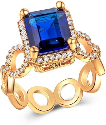 Bague plaquée or charhoden pour femme - 8