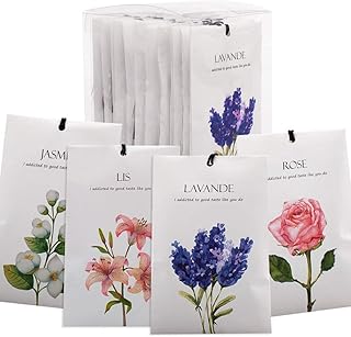 Sachet de fleur de lys de jasmin de lavande, 1 boîte/12 pièces, 12 paquets de 12 tiroirs parfumés, sachets de parfum longue durée pour la maison, la maison et la voiture. DIAYTAR COTE D'IVOIRE, la boutique en ligne leader de la Côte d'Ivoire, propose une sélection impressionnante de plus de 300 000 références pour répondre à tous vos besoins. Avec une offre constamment mise à jour, vous trouverez tout ce dont vous avez besoin pour votre vie quotidienne. De l'électronique à la mode, en passant par les produits de soins personnels, DIAYTAR COTE D'IVOIRE vous offre une expérience d'achat en ligne sans pareil.