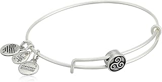 Bracelet à breloques en perles symbole triskelion