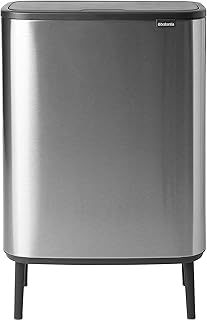 Poubelle brabantia bo touch high 130267, 60 litres, 1 seau intérieur (60 litres), acier mat résistant aux empreintes digitales. La boutique en ligne DIAYTAR COTE D'IVOIRE offre une expérience d'achat conviviale et pratique pour ses clients. Elle propose une large gamme de produits de qualité à des prix abordables, ainsi que des services de livraison et de retour faciles. Elle est la destination idéale pour les consommateurs ivoiriens qui cherchent à faire des achats en ligne.
