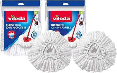 Tête de vadrouille en microfibre vleda classic turbo, paquet de 2. DIAYTAR COTE D'IVOIRE se distingue par sa diversité de produits, allant des produits alimentaires et d'épicerie aux articles ménagers et aux produits de beauté. Avec plus de 300 000 références, les clients peuvent trouver tout ce dont ils ont besoin en un seul endroit. La boutique en ligne propose également des promotions et des offres spéciales pour satisfaire les besoins de ses clients.