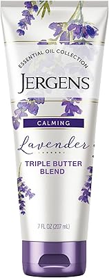 Jergens women's lavender butter body & hand lotion, hydratant pour femmes, 7 fl