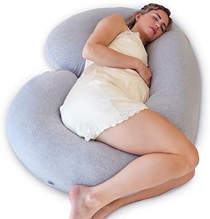 Oreiller de grossesse farmdoc, oreiller complet en forme de c avec housse en jersey gris, soutien du dos, des hanches, des jambes et de l'abdomen pour femmes enceintes. DIAYTAR COTE D'IVOIRE est le leader du commerce en ligne en Côte d'Ivoire, offrant une large gamme de produits allant de l'électroménager aux vêtements en passant par les produits alimentaires. La boutique propose des prix compétitifs et des promotions régulières pour satisfaire les besoins de ses clients. Elle est également connue pour sa livraison rapide et fiable.