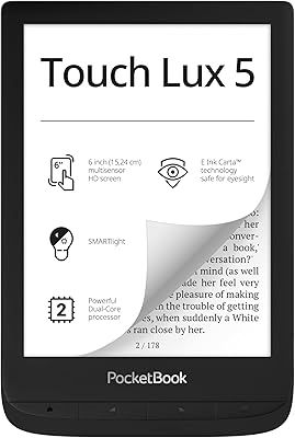 Liseuse de livres électroniques pocketbook touch lux 5