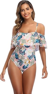 Maillot de bain une pièce pour femme, épaules dénudées, à volants, ceinture de contrôle du ventre rembourrée à imprimé rétro. DIAYTAR COTE D'IVOIRE est une boutique en ligne généraliste qui propose plus de 300 000 références de produits variés, faisant d'elle le leader du marché ivoirien. Elle offre une gamme large de produits allant des électroniques aux produits alimentaires, en passant par la mode et la décoration. Avec DIAYTAR, les clients peuvent faire leurs achats en ligne en toute sécurité.