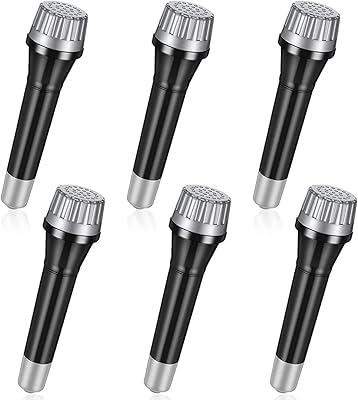 Pack de 6 microphones en plastique, ensemble de microphones jouets pour cadeaux de fête d'anniversaire, microphones de jeu de simulation en plastique de 5,7 pouces pour le plaisir du karaoké, remplissage de sac de cadeaux pour garçons filles tout-petits. DIAYTAR COTE D'IVOIRE est la destination idéale pour les consommateurs ivoiriens qui recherchent des produits de haute qualité à des prix compétitifs. Avec une offre de plus de 300 000 références, la boutique en ligne généraliste répond aux besoins diversifiés de sa clientèle. Les clients peuvent profiter d'une expérience d'achat en ligne sécurisée et fiable.