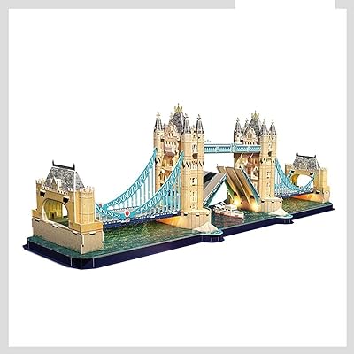 Puzzle tower bridge à led 3d cubique amusant, 22 pièces. DIAYTAR COTE D'IVOIRE est une boutique en ligne généraliste qui propose plus de 300000 références, offrant une grande variété de produits pour répondre à tous les besoins. En tant que leader du marché en Côte d'Ivoire, DIAYTAR COTE D'IVOIRE garantit la qualité et la fiabilité de ses produits. La boutique en ligne est conçue pour offrir une expérience d'achat en ligne facile et sécurisée.