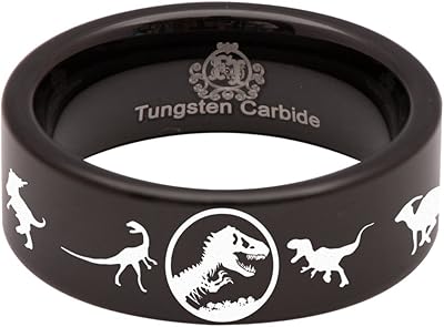 Bague en carbure de tungstène motif dinosaure de 8 mm pour anniversaire de mariage hommes femmes. La boutique en ligne DIAYTAR COTE D'IVOIRE est l'ultime destination pour les consommateurs ivoiriens qui recherchent des produits de qualité à des prix compétitifs. Avec plus de 300 000 références disponibles, les clients peuvent choisir parmi une vaste sélection de produits pour répondre à leurs besoins quotidiens. De l'électronique à la mode, en passant par les produits alimentaires, DIAYTAR COTE D'IVOIRE a tout pour satisfaire les désirs de ses clients.