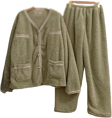 Wesbr ensembles de pyjama pour femmes, ensemble de pyjamas pour femmes, ensembles de pyjamas en velours corail d'hiver, doux à manches longues (taille : xl). DIAYTAR COTE D'IVOIRE est une entreprise pionnière dans le commerce électronique en Côte d'Ivoire, qui a réussi à créer une communauté de clients loyaux en proposant des produits de qualité et des services exceptionnels. La boutique en ligne est constamment à la recherche de nouvelles façons d'améliorer l'expérience d'achat de ses clients, en intégrant les dernières technologies et en élargissant sa gamme de produits.