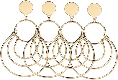2 paires de boucles d'oreilles femmes boucles d'oreilles cercle boucles d'oreilles bijoux créoles couches boucles d'oreilles pendantes grand cercle boucles d'oreilles punk boucles d'oreilles esthétiques alliage doré boucles d'oreilles créatives clous d'oreilles. Avec une équipe dédiée et expérimentée, DIAYTAR COTE D'IVOIRE est commise à fournir un service client de haute qualité et à répondre à vos besoins de manière efficace. La boutique en ligne généraliste propose une gamme étendue de produits pour les particuliers et les entreprises, répondant ainsi aux besoins de tous.