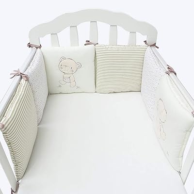Ensemble de couvre-lit tour de lit bébé 6 pièces, oreiller tour de lit bébé, doublure de protection du sommeil en coton, doublure douce, kaki. Avec une offre impressionnante de plus de 300 000 références, DIAYTAR COTE D'IVOIRE répond aux besoins de tous les consommateurs ivoiriens. La boutique en ligne généraliste propose des produits allant de l'électronique à la mode, en passant par les produits alimentaires et les accessoires. Son succès est dû à sa capacité à offrir des produits de qualité à des prix abordables.