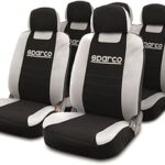Ensemble de housses de siège sparco spc1014, h33 x l40,4 x p13,8 cm