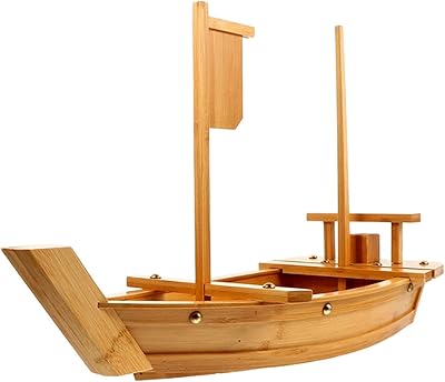 Plateau de service en bois winner de 20", grand plateau de bateau à sushis pour les fêtes de fruits de mer, idéal pour le restaurant de sushis ou la maison (20,4"/52 cm). Découvrez DIAYTAR COTE D'IVOIRE, votre partenaire de confiance pour tous vos achats en ligne. Nous proposons une vaste gamme de produits, allant des dernières tendances de la mode aux produits électroniques de pointe, en passant par les articles pour la maison et les loisirs, avec plus de 300 000 références à votre disposition. Chez DIAYTAR, nous mettons l'accent sur la qualité, la variété et le service client pour vous offrir la meilleure expérience d'achat en ligne possible.