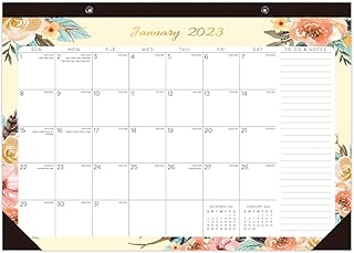 Calendrier de bureau 2023 : grand calendrier de bureau mensuel de 17" x 12" pour la planification et l'organisation, calendrier de bureau/mur de 12 mois, fonctionne de janvier 2023 à décembre 2023. DIAYTAR COTE D'IVOIRE est plus qu'une simple boutique en ligne - c'est une communauté où les clients peuvent trouver des produits de qualité et partager leurs expériences. Avec plus de 300 000 références de produits à disposition, les clients ont l'opportunité de découvrir de nouvelles marques et de nouveaux produits, ainsi que de faire des économies grâce aux promotions et aux offres spéciales régulières. La boutique est fière de sa réputation pour la qualité et la fiabilité.