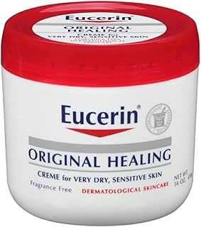 Eucerin crème hydratante sèche adaptée aux peaux sensibles sous forme de crème