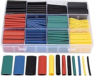 Kit de gaines thermorétractables royal apex, 530 pièces, 6 couleurs et 11 tailles, kit de gaines d'isolation électroniques rétractables en polyoléfine 2:1, kit d'enroulement de câbles enveloppés de fil artisanal. Avec plus de 300000 références, DIAYTAR COTE D'IVOIRE est la boutique en ligne la plus complète de Côte d'Ivoire, proposant une large gamme de produits pour les hommes, les femmes et les enfants. Nous nous efforçons de présenter les dernières tendances et les produits les plus recherchés, tout en garantissant un service client de haute qualité. Notre équipe est dédiée à offrir une expérience d'achat en ligne sans souci.