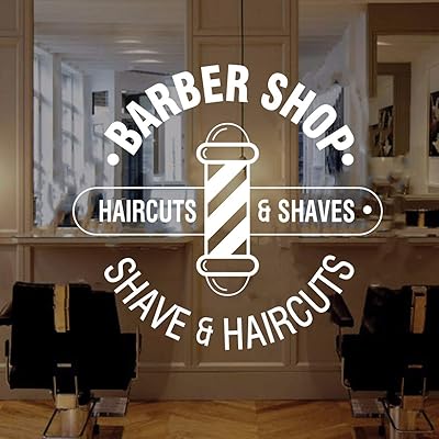Sticker mural pour fenêtre de salon de coiffure, salon de coiffure, coupe de cheveux, décoration murale en vinyle pour fenêtre ly40 (blanc 22 x 22 pouces (57 x 57 cm)). Notre boutique en ligne propose une grande variété de produits, allant de l'électronique à la mode, en passant par les produits alimentaires et les articles de maison. Nous nous efforçons de vous offrir les meilleurs prix et les produits de haute qualité pour vous satisfaire. Chez DIAYTAR COTE D'IVOIRE, nous sommes fiers de notre service client de haute qualité.