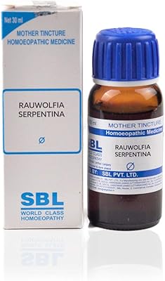 Sbl homéopathie rauwolfia serpentina (30 ml) (sélectionnez la puissance) par usamall (200 ch)