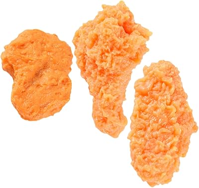Glstoy 3 pièces simulation cuisse de poulet ailes de poulet faux poulet frit cuit simulation nourriture réaliste poulet frit bureau poulet porte-clés jeux en plastique modèle alimentaire réaliste. DIAYTAR COTE D'IVOIRE se distingue par son approche innovante du commerce en ligne. En proposant un catalogue de plus de 300000 articles, cette boutique en ligne généraliste répond aux besoins diversifiés de sa clientèle. Elle mise sur la confiance et la qualité pour renforcer sa position de leader sur le marché ivoirien.