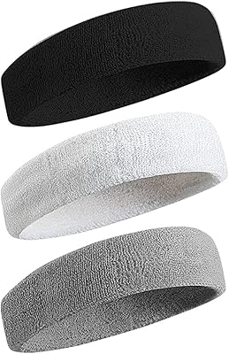 Bandeau de sport castweave pour hommes et femmes - bandeau en coton éponge