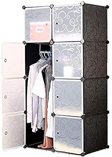 Étagères plastique multicolores