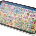 Amerteer learning pad/kids phone avec 6 jeux d'apprentissage pour tout-petits. tablette tactile