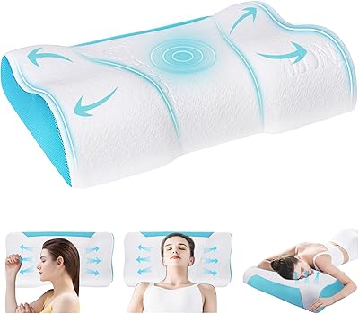 Oreiller de nuque en mousse à mémoire de forme homarket pour dormir, oreiller