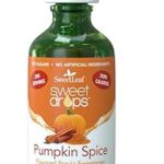 Édulcorant liquide sweetleaf sweet drops à la stévia, citrouille épicée, 59 g