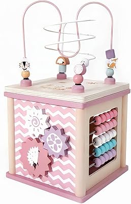 Cube d'activité en bois prix d'usine, jeux éducatifs pour trier les formes de labyrinthe et les perles pour les jeunes enfants (rose). En tant que leader du marché en ligne en Côte d'Ivoire, DIAYTAR COTE D'IVOIRE garantit la qualité et la disponibilité de ses produits. Les clients bénéficient d'une livraison rapide et d'un service client convivial et réactif. La boutique en ligne est accessible 24h/24 et 7j/7 pour une expérience d'achat sans contrainte.