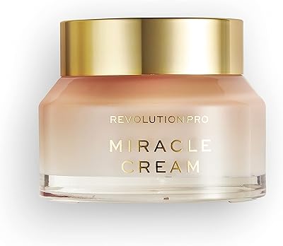 Revolution pro, crème visage miracle hydratante et embellissante, réduit la peau terne, formule