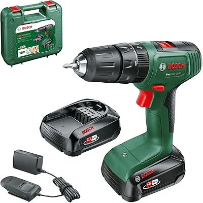 Perceuse combinée sans fil bosch home & garden easy impact 18v-40 (2 batteries, système 18v, dans un étui de transport). En tant que leader du marché ivoirien, DIAYTAR COTE D'IVOIRE garantit la qualité et la fiabilité de ses produits, ainsi qu'un service client exceptionnel.