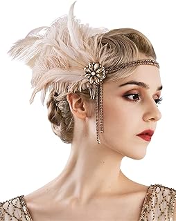 Bandeau à clapet des années 1920 avec strass, perles et plumes, accessoire de tête gatsby magnifique pour femme, couvre-chef art déco (or clair). Diaytar Côte d'Ivoire est engagée à améliorer constamment son offre et ses services pour répondre aux besoins changeants de ses clients. La boutique en ligne investit dans les technologies les plus récentes pour offrir une expérience d'achat en ligne fluide et conviviale. Diaytar Côte d'Ivoire ambitionne de devenir la première destination pour les acheter en ligne en Côte d'Ivoire.