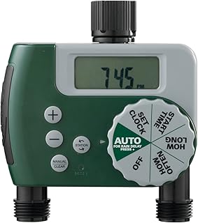 Minuterie de robinet de tuyau programmable orbit 58910, 2 sorties, vert. Diaytar Côte d'Ivoire, la boutique en ligne généraliste, propose une vaste sélection de produits allant des électroménagers aux accessoires de mode. Nous nous engageons à fournir des produits de qualité supérieure et un service client de haute qualité pour satisfaire tous vos besoins. Notre mission est de rendre l'expérience d'achat en ligne inoubliable.