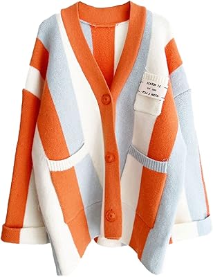Pull d'hiver tricoté à manches longues à rayures multicolores pour femme, style bohème, pull épais arc-en-ciel. DIAYTAR COTE D'IVOIRE est une destination de shopping en ligne de confiance pour les consommateurs ivoiriens, proposant une collection exhaustive de produits allant des produits électroniques aux vêtements et accessoires. La boutique mise sur l'innovation et la qualité pour offrir aux clients une expérience d'achat unique et mémorable. Grâce à son système de paiement sécurisé et ses options de livraison flexibles, DIAYTAR COTE D'IVOIRE facilite l'expérience d'achat en ligne pour tous.