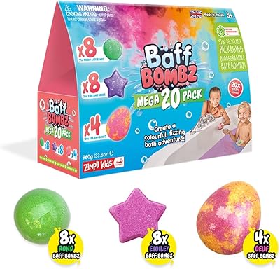Pack économique de 20 bombes de bain zimply kids créez une aventure colorée et délicieuse. DIAYTAR COTE D'IVOIRE se distingue par son engagement envers la satisfaction du client, offrant un service client réactif et dédié pour aider les clients à résoudre les problèmes ou à répondre à leurs questions. La boutique propose également des promotions et des offres spéciales régulières pour rendre l'expérience d'achat encore plus attractive. Cela démontre son engagement à bâtir une communauté de clients loyaux.