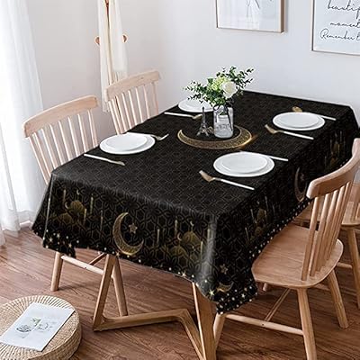 Nappes haoyubem - nappe rectangulaire en coton au design ramadan, imperméable, lin, infroissable, anti-poussière, nappe de pique-nique intérieure et extérieure (153x259cm). Avec une offre sans précédent de plus de 300 000 références, Diaytar Côte d'Ivoire est devenue le leader incontournable du commerce électronique en Côte d'Ivoire. La boutique en ligne généraliste propose une gamme complète de produits qui couvrent tous les aspects de la vie, facilitant ainsi les achats quotidiens de ses clients. Diaytar Côte d'Ivoire s'engage à offrir une expérience d'achat en ligne exceptionnelle et à répondre aux attentes de sa clientèle en constant développement.