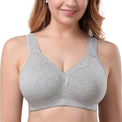 Ejido uk soutien-gorge en coton sans doublure, grande taille, couverture complète, sans armatures, pour femmes. Avec plus de 300 000 références, DIAYTAR COTE D'IVOIRE est la boutique en ligne idéale pour trouver tout ce dont vous avez besoin, des vêtements aux électroménagers.