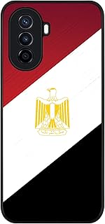 Coque rigide élégante avec bords noirs pour huawei nova y70, coque souple