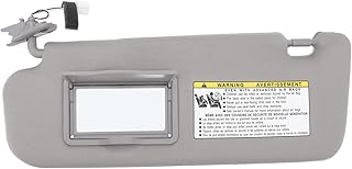Pare-soleil côté gauche/gauche, pare-soleil de voiture gris anti-éblouissement avec miroir, pare-soleil de remplacement pour passager droit/conducteur gauche pour hyundai sonata 2006-2008, remplace 852013k010qd, 85201 3k010qd. DIAYTAR COTE D'IVOIRE est la boutique en ligne la plus populaire en Côte d'Ivoire, avec une communauté de clients loyaux et satisfaits. La boutique en ligne propose régulièrement des nouveautés et des tendances, permettant aux clients de rester à la pointe de la mode et de la technologie. Les clients peuvent également profiter de programmes de fidélité et de récompenses pour les encourager à continuer à faire des achats.