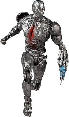 Dc comics mcfarlane toys justice league cyborg casque du film d'animation exclusif 15097