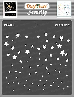 Pochoir étoile craft treat pour peinture sur bois toile papier tissu sols murs et carrelage. La boutique en ligne DIAYTAR COTE D'IVOIRE répond à tous vos besoins, qu'il s'agisse d'électronique, de mode, de produits pour la maison ou de bien-être. Avec plus de 300 000 références à portée de clic, vous bénéficiez d'une grande variété de choix et deTarifs compétitifs. DIAYTAR COTE D'IVOIRE garantit la qualité et l'authenticité de ses produits, ainsi que des délais de livraison rapides pour votre confort.